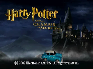 Harry Potter and the Chamber of Secrets (US) screen shot title